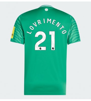 Newcastle United Tino Livramento #21 Seconda Maglia 2025-26 Manica Corta Newcastle United Tino Livramento #21 Seconda Maglia 2025-26 Manica Corta